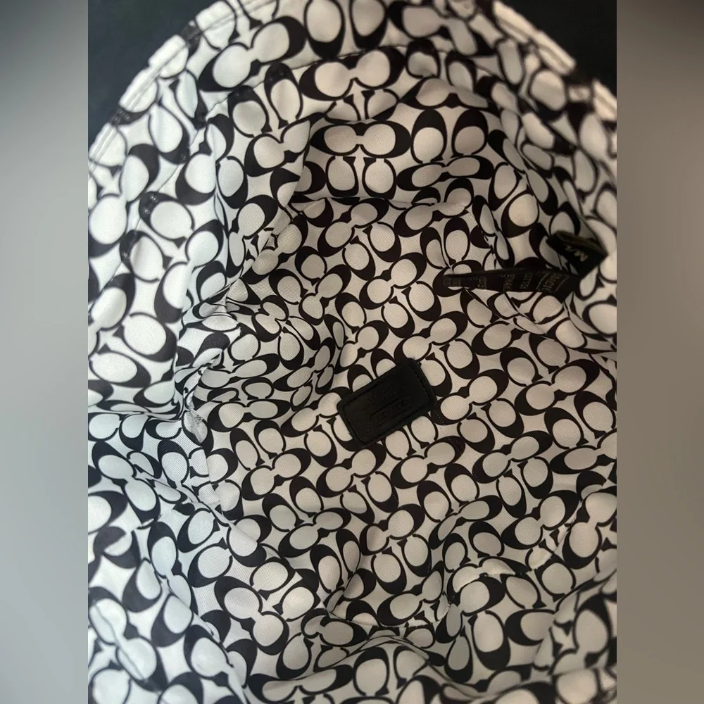 Coach Monochrome Patterned Hat